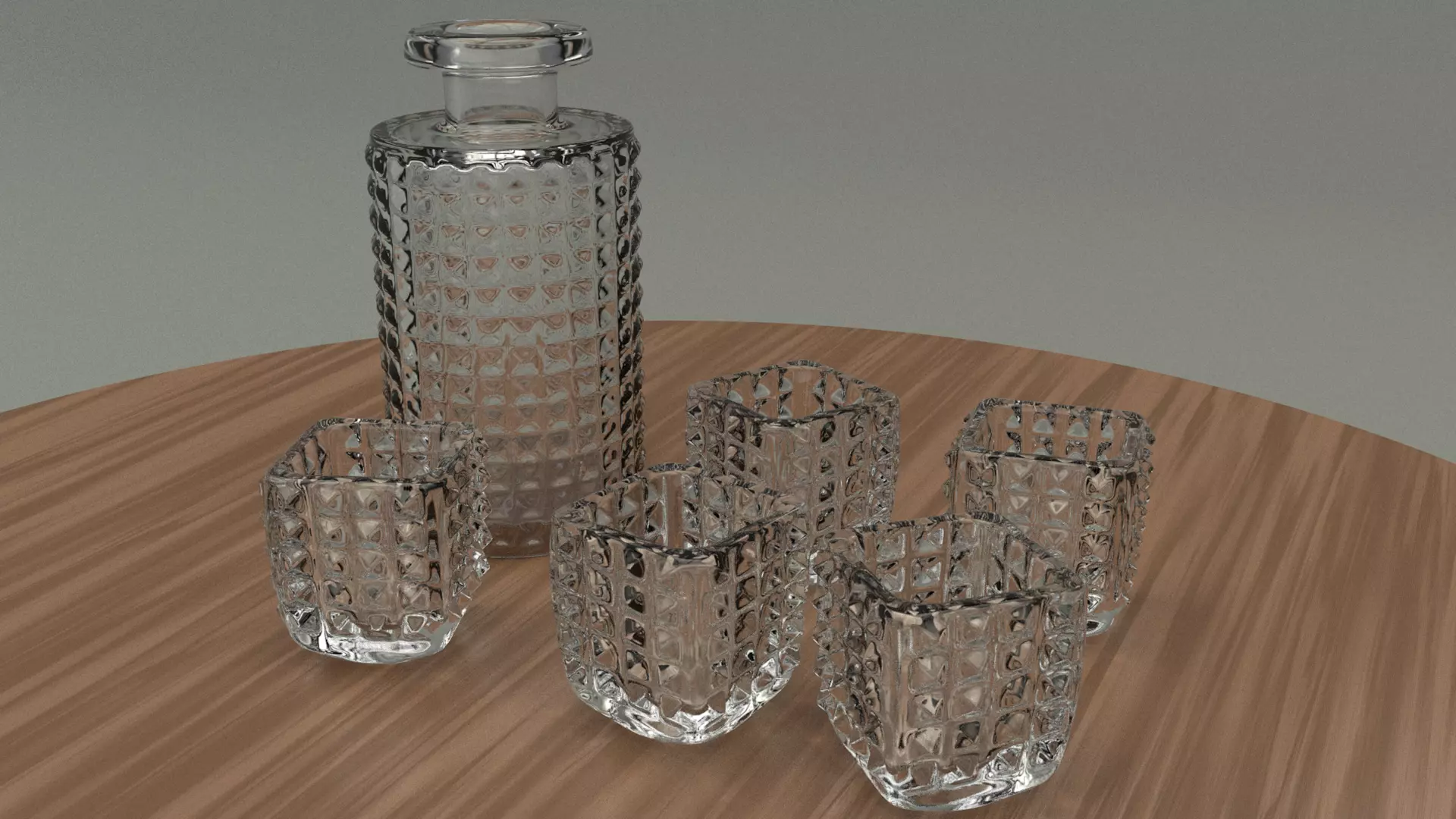 whiskey glass 3D model