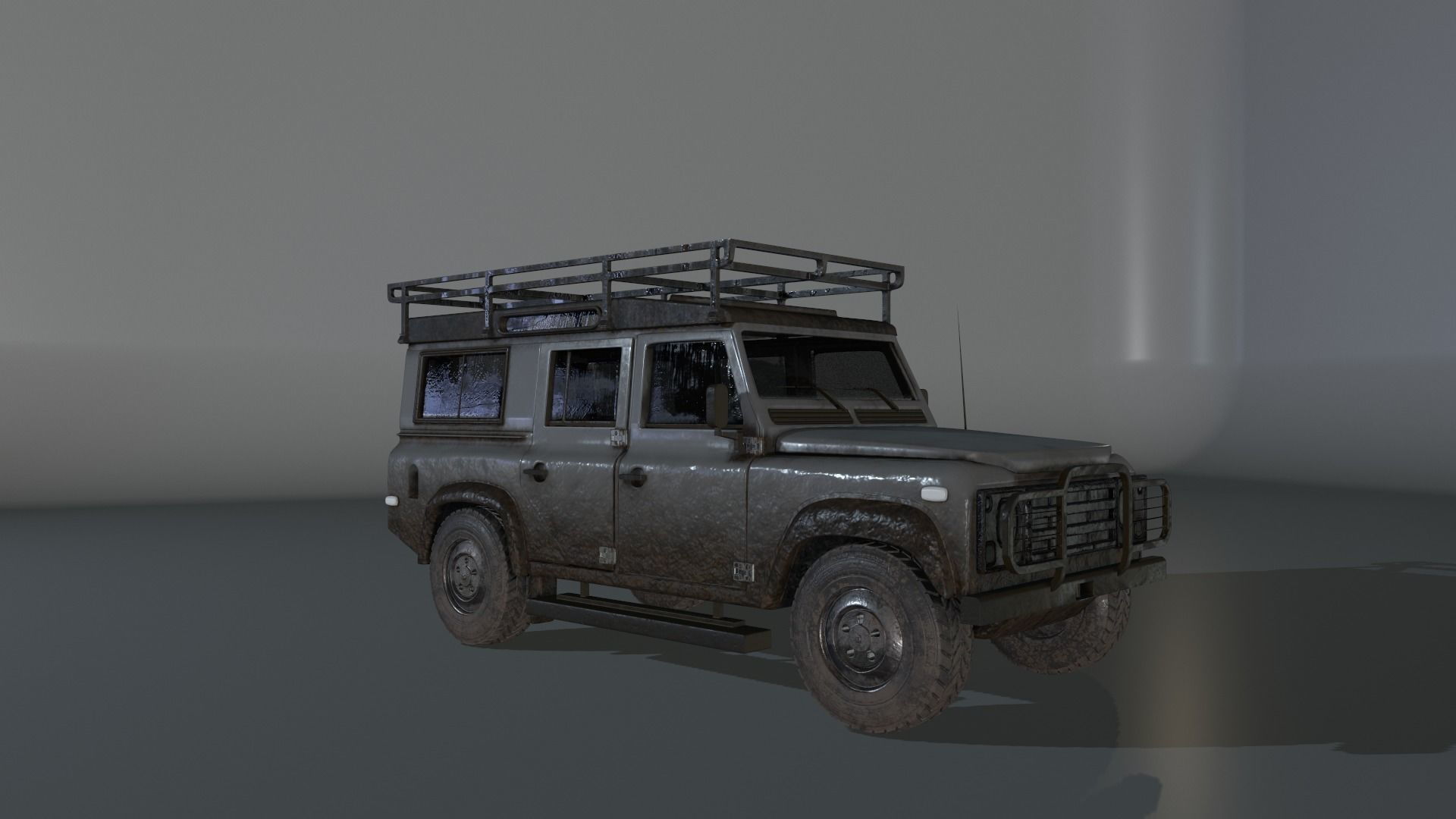 Land Rover Defender 110 3D model_4