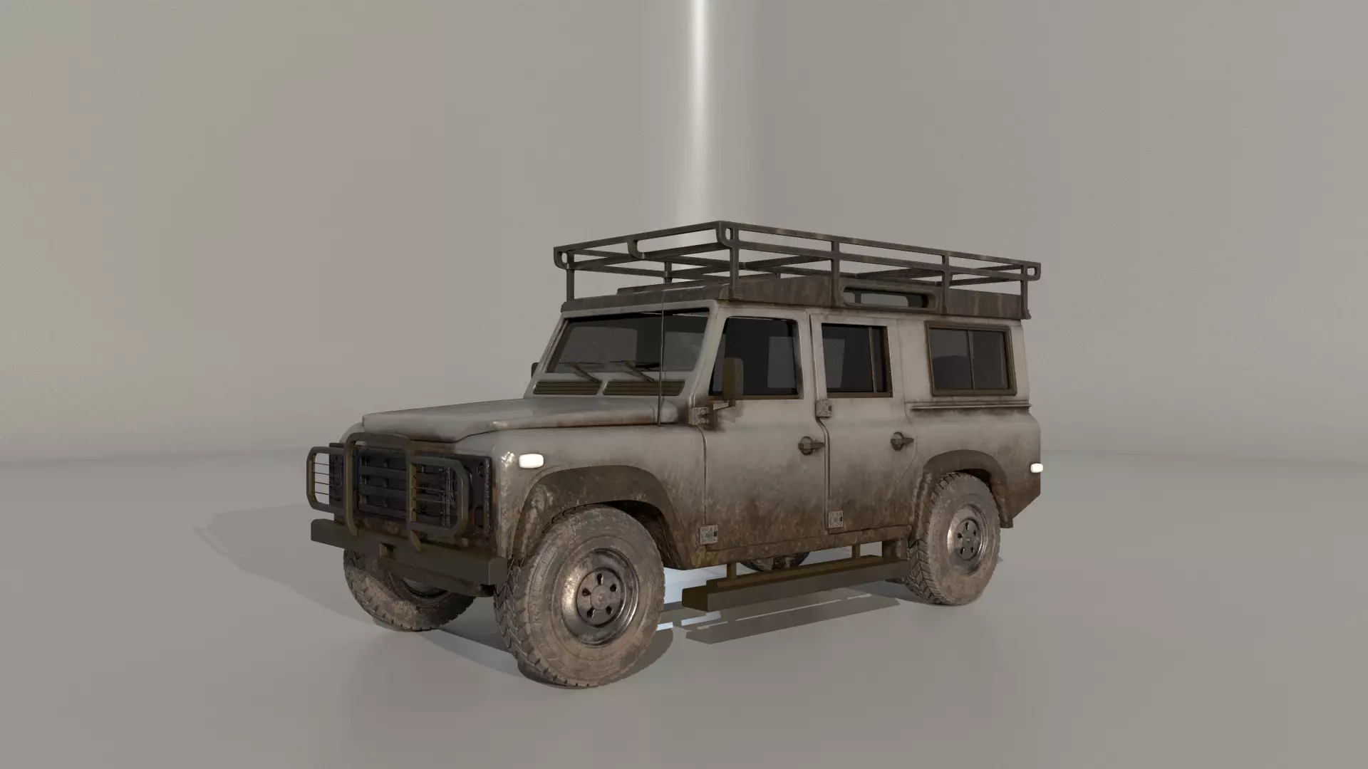 Land Rover Defender 110 3D model_0