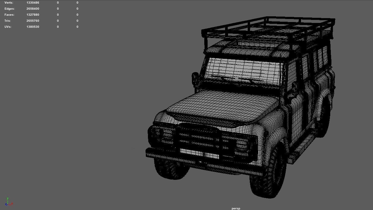 Land Rover Defender 110 3D model_6