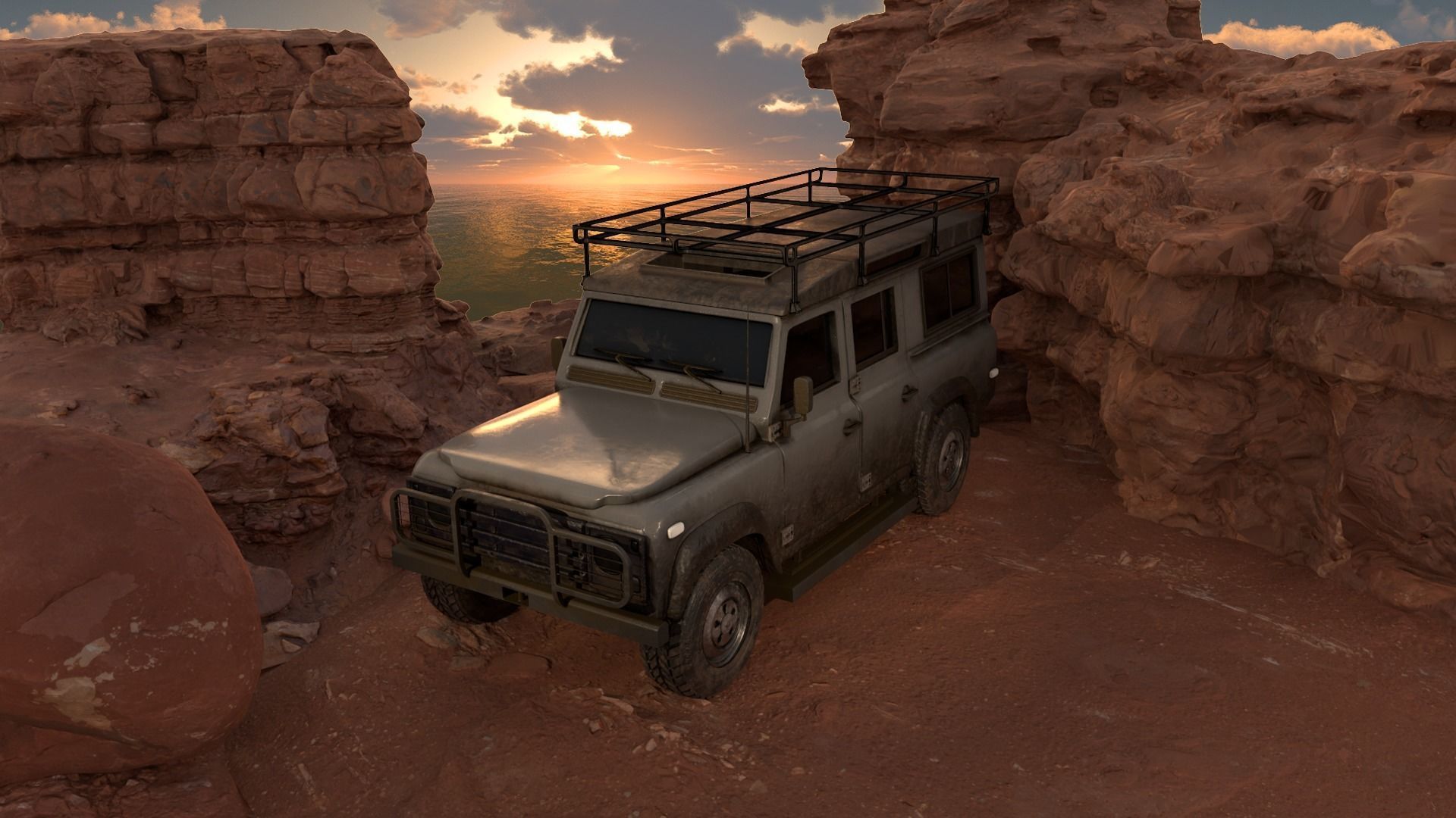 Land Rover Defender 110 3D model_5