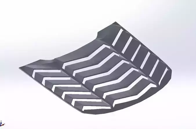 Glass cover for mustang rc  rear