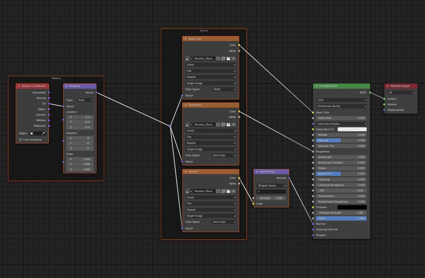 Wooden Blocks - Alphabet and Numbers - Unreal Engine Low-poly 3D model_25