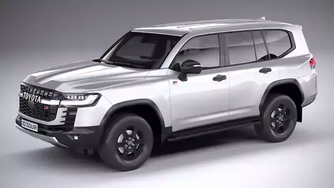 Toyota Land Cruiser GR-Sport 2022 3D model