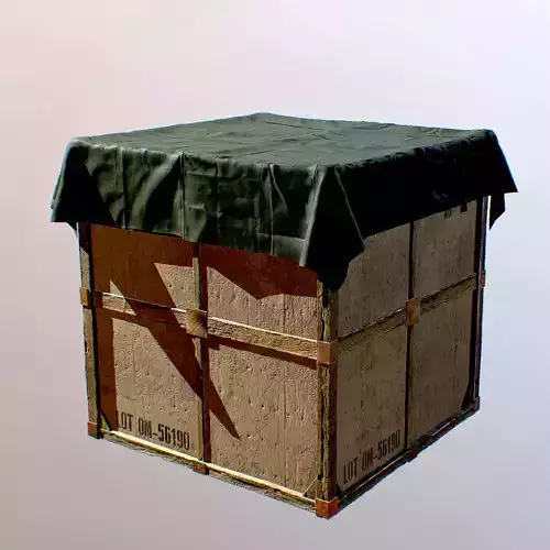 Drop Supply PBR 3d Model