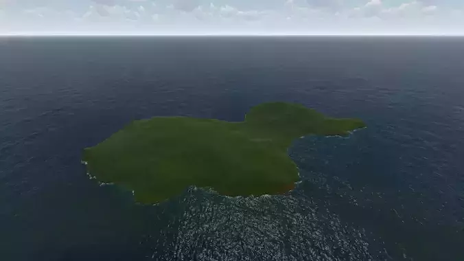 Oak Island in Lumion 10