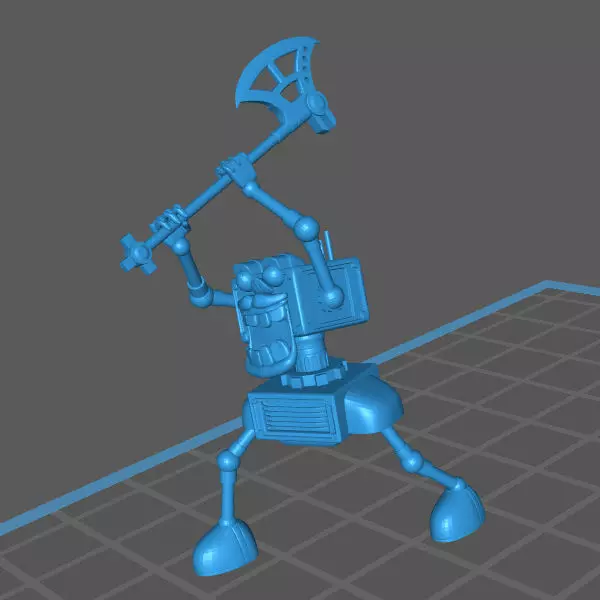 Modron - Duodrone - Geometric Warrior Free 3D print model