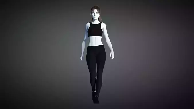 Cyberpunk - Sports Activewear Clothing Set - Black and Red