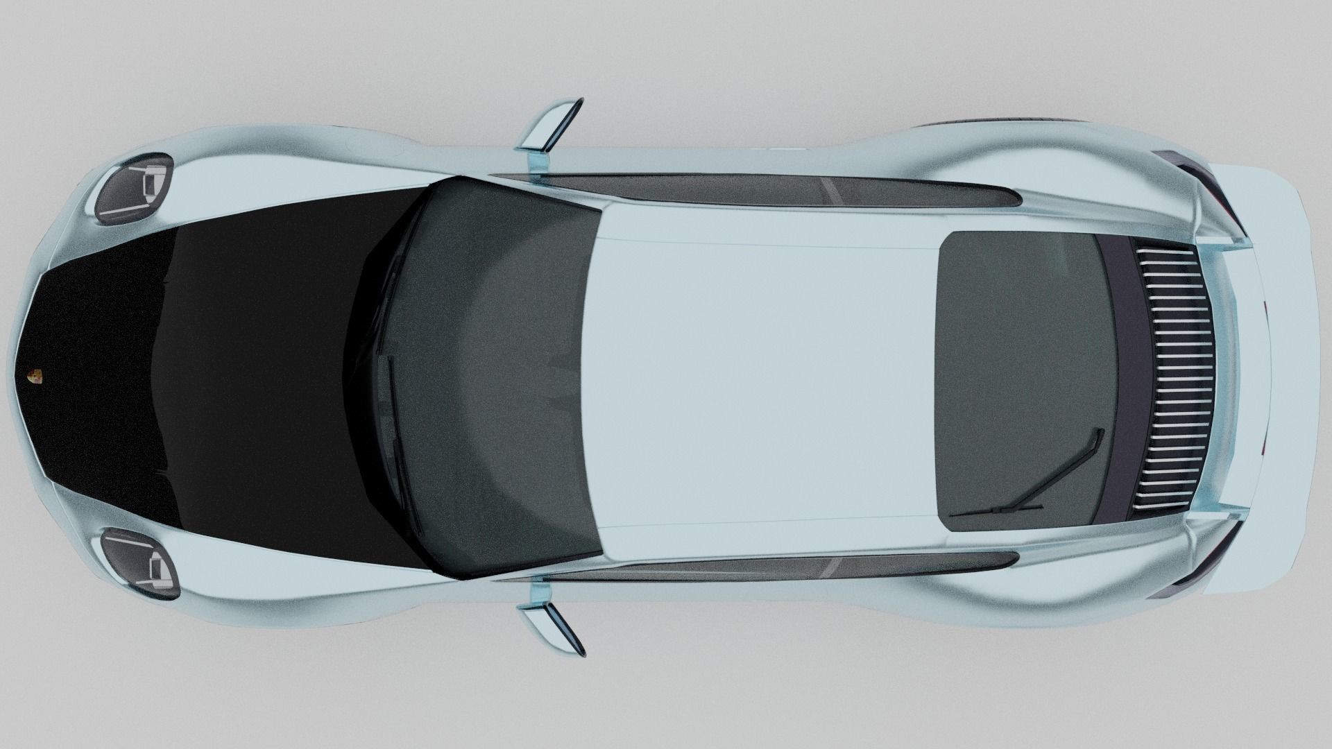 Porsche 911 Carrera S 2020 Low-poly 3D model_4