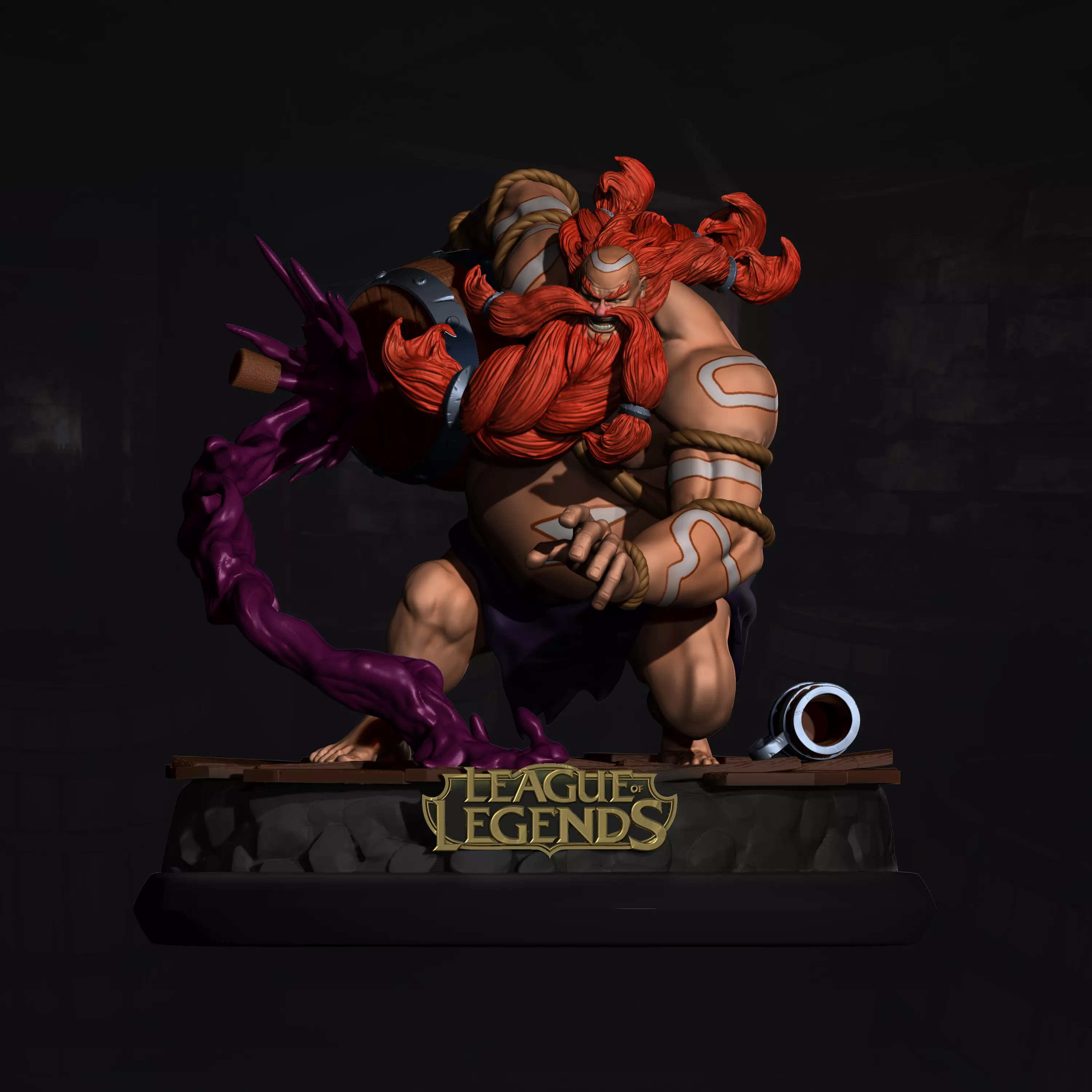 Gragas - League of Legends 3D print model