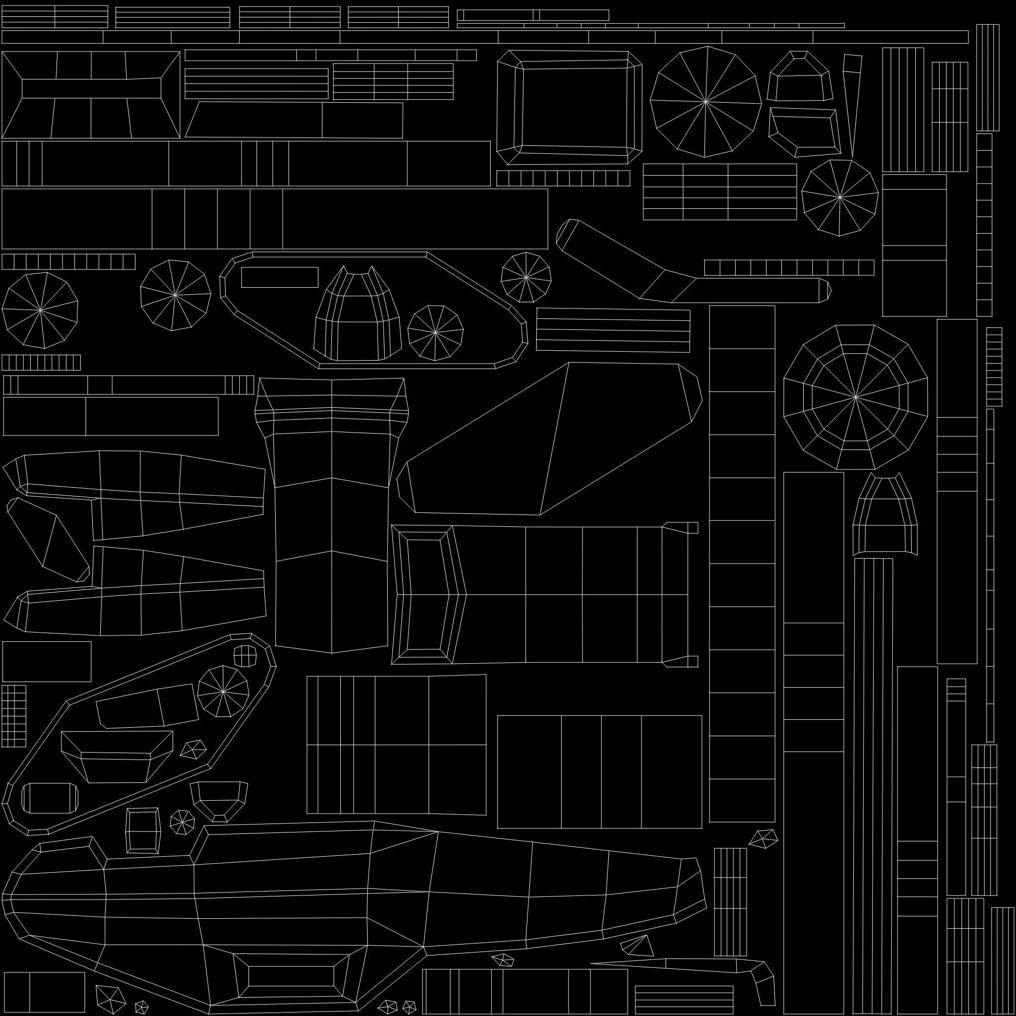 Postapocalypse derby crusher  Low-poly 3D model_4