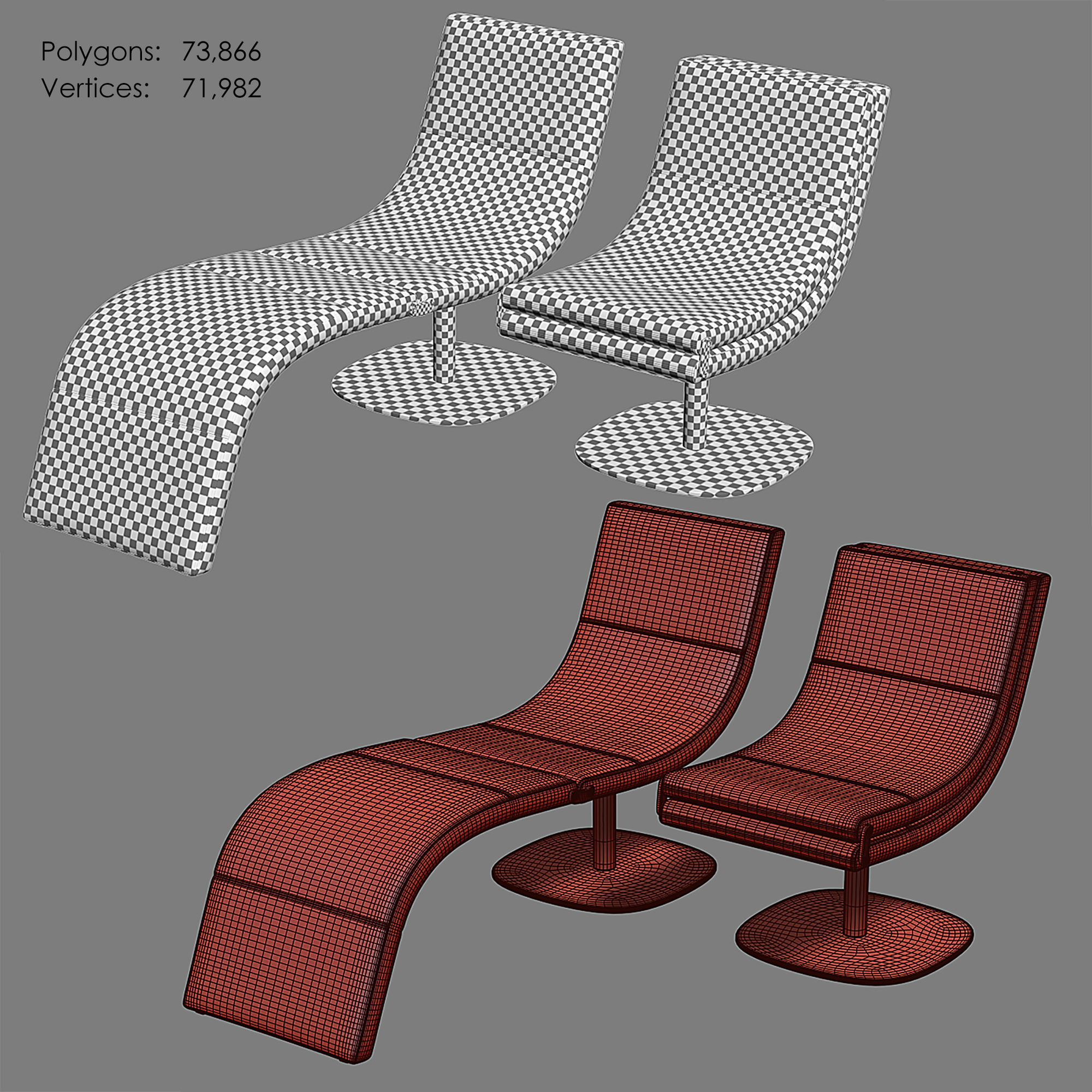 DRAGONFLY from BONALDO 3D model_8