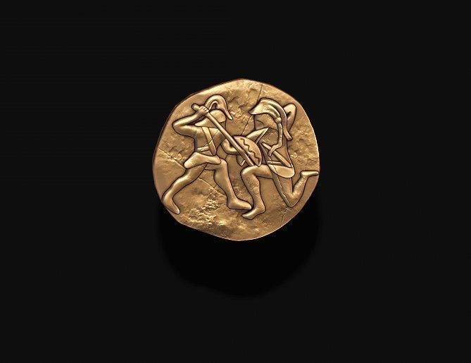 old coin v5 3D print model_1