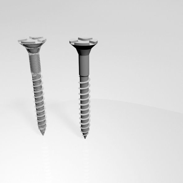 Drywall Screw 02 3D model_12