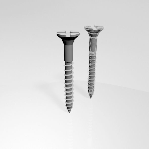 Drywall Screw 02 3D model_8