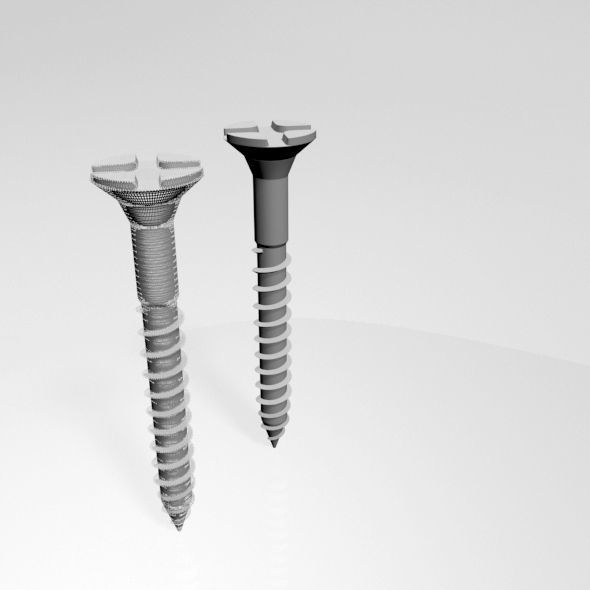 Drywall Screw 02 3D model_14