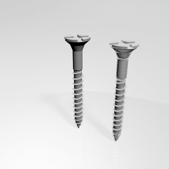 Drywall Screw 02 3D model_17
