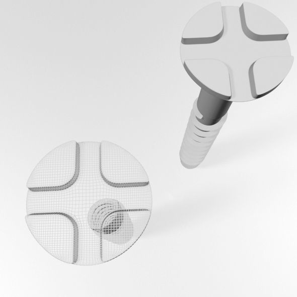 Drywall Screw 02 3D model_5