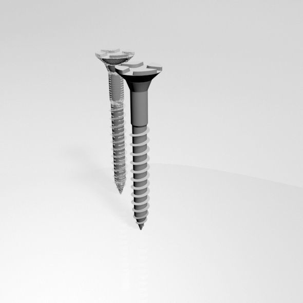 Drywall Screw 02 3D model_10