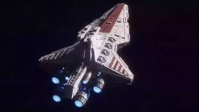 Venator-Class Star Destroyer 3D model