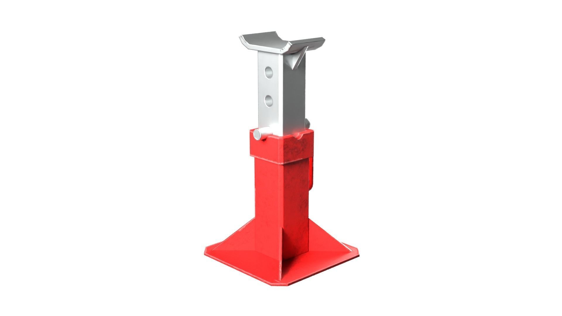 Service Jack Set Low-poly 3D model_13