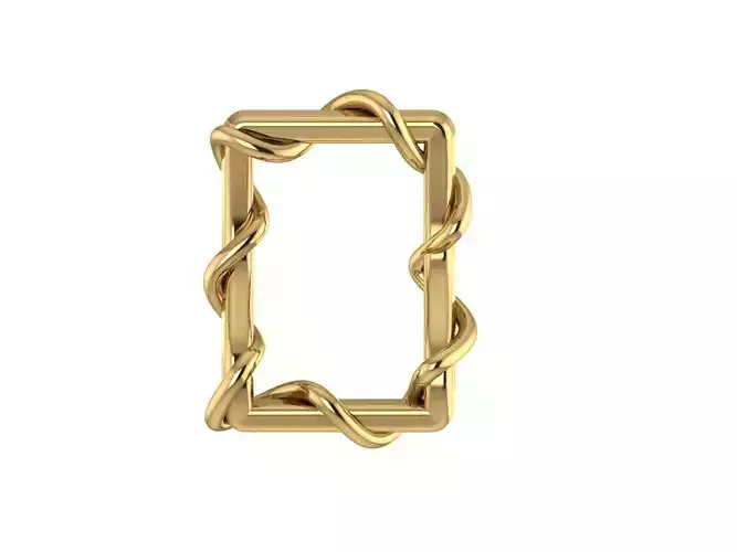 Twist and frame Free 3D model