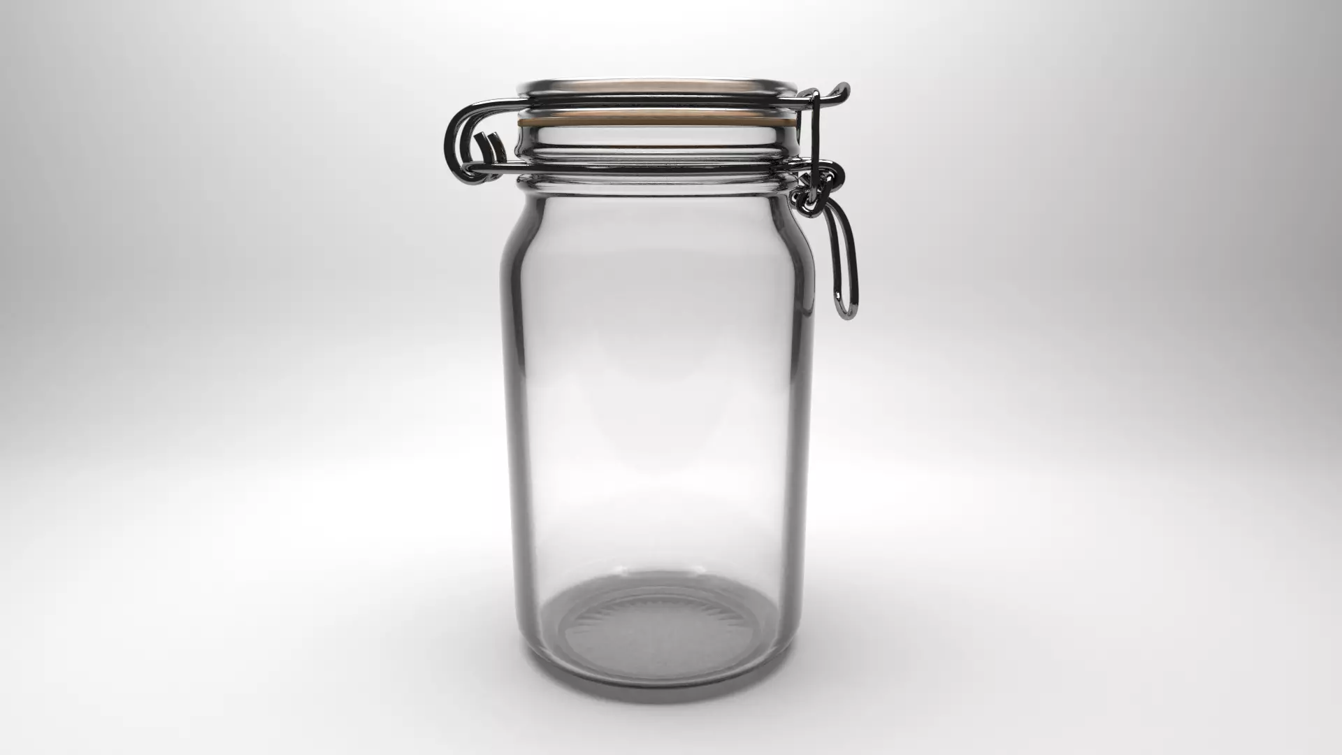 Hermetico Jar 3D Model 3D model_0