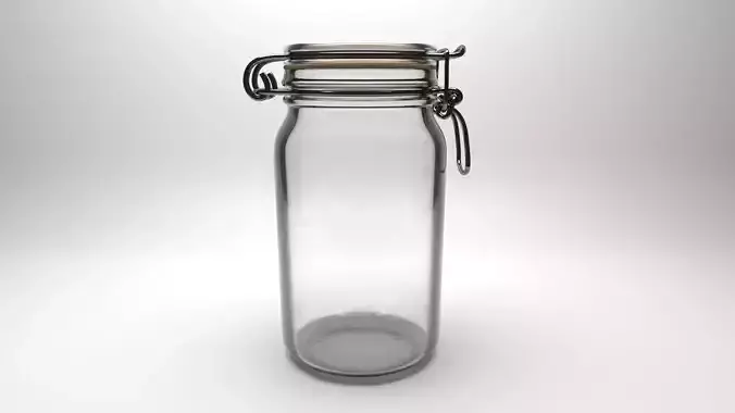 Hermetico Jar 3D Model