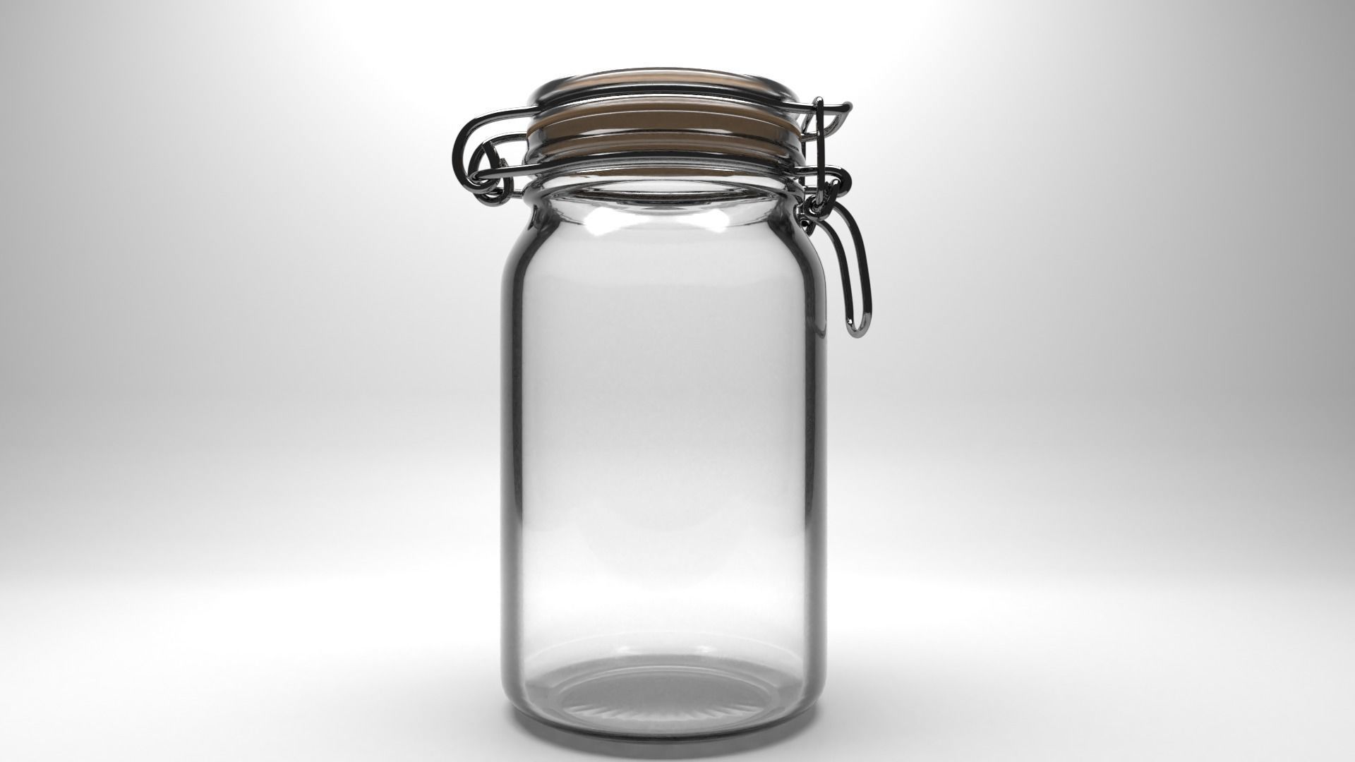 Hermetico Jar 3D Model 3D model_1