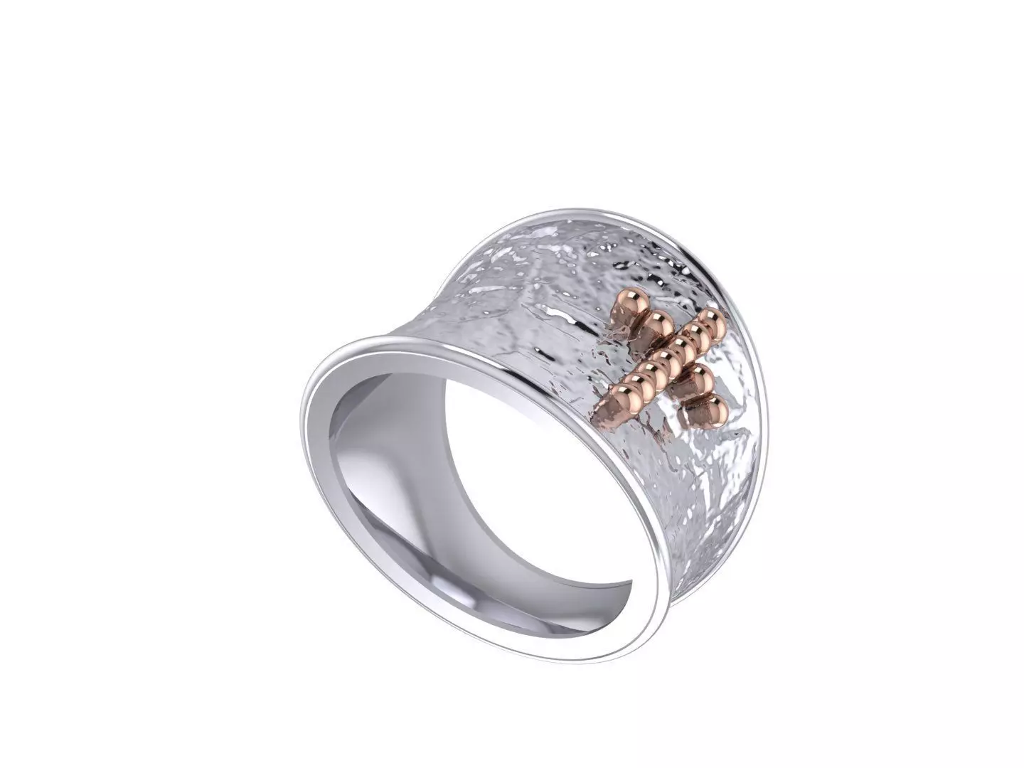 Wide ring Free 3D model_0