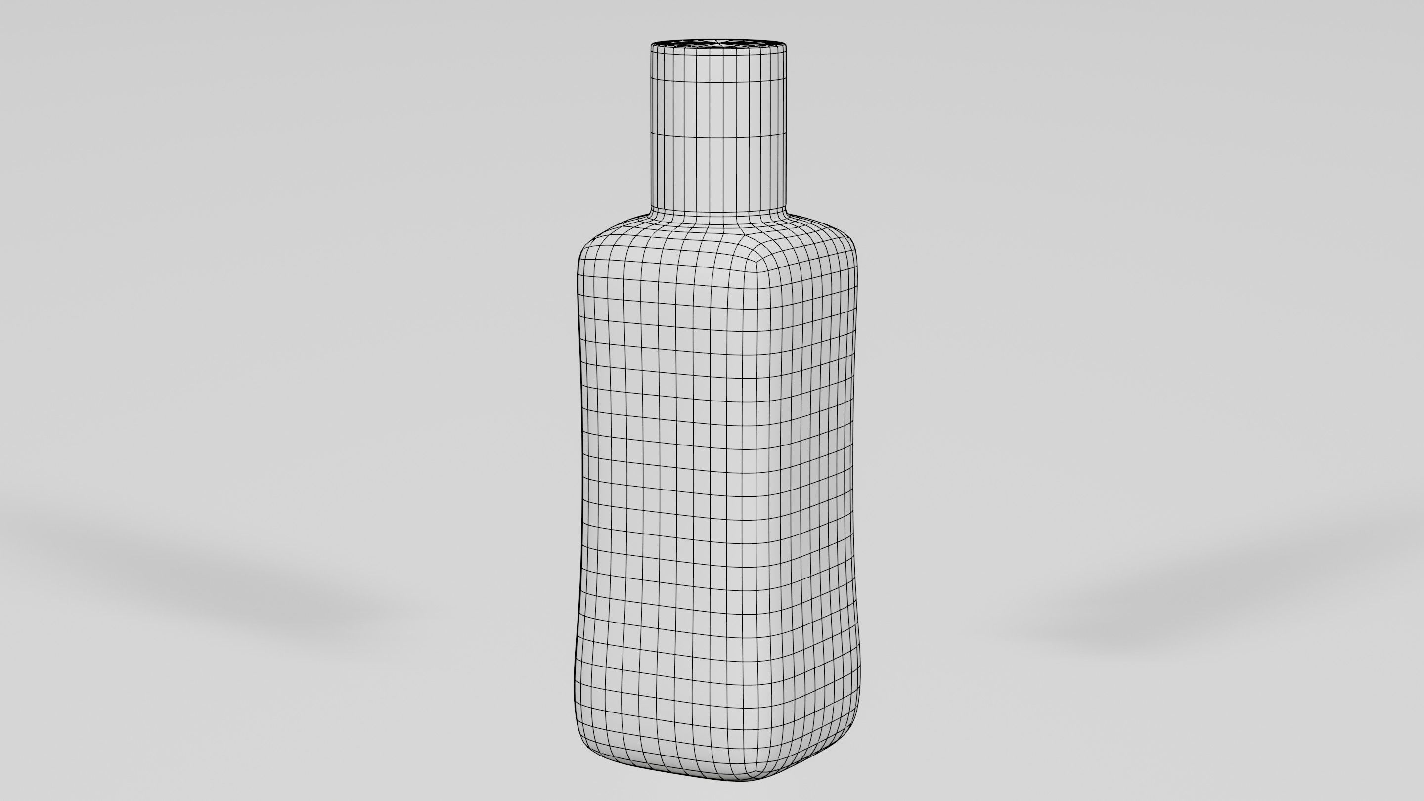 Perfume Hermes Hermessence Agar Ebene Low-poly 3D model_5