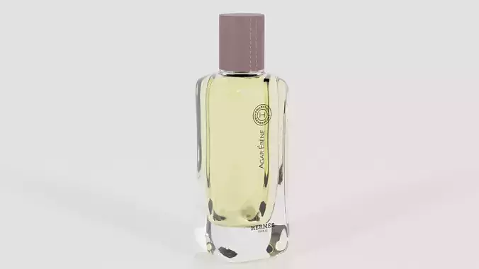 Perfume Hermes Hermessence Agar Ebene Low-poly 3D model