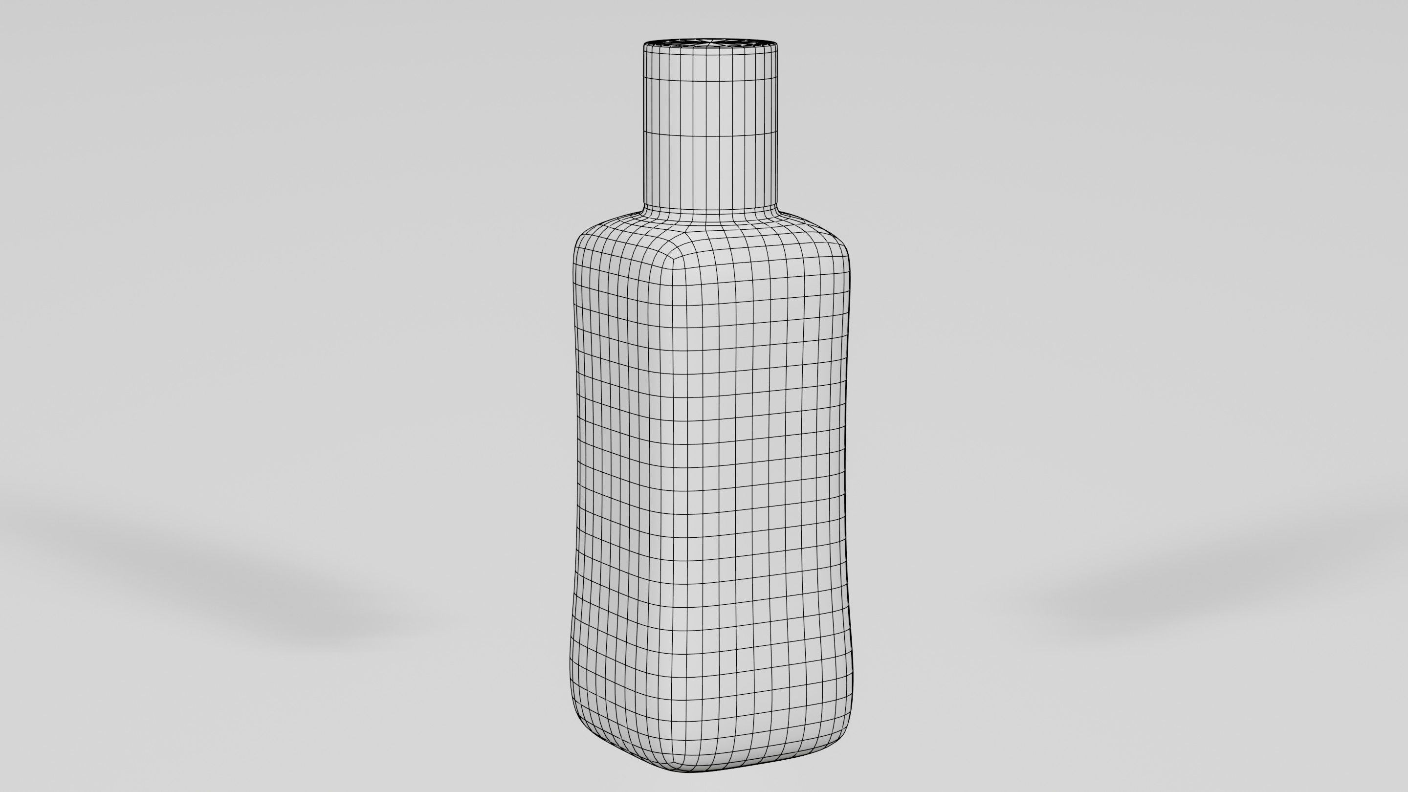 Perfume Hermes Hermessence Agar Ebene Low-poly 3D model_3
