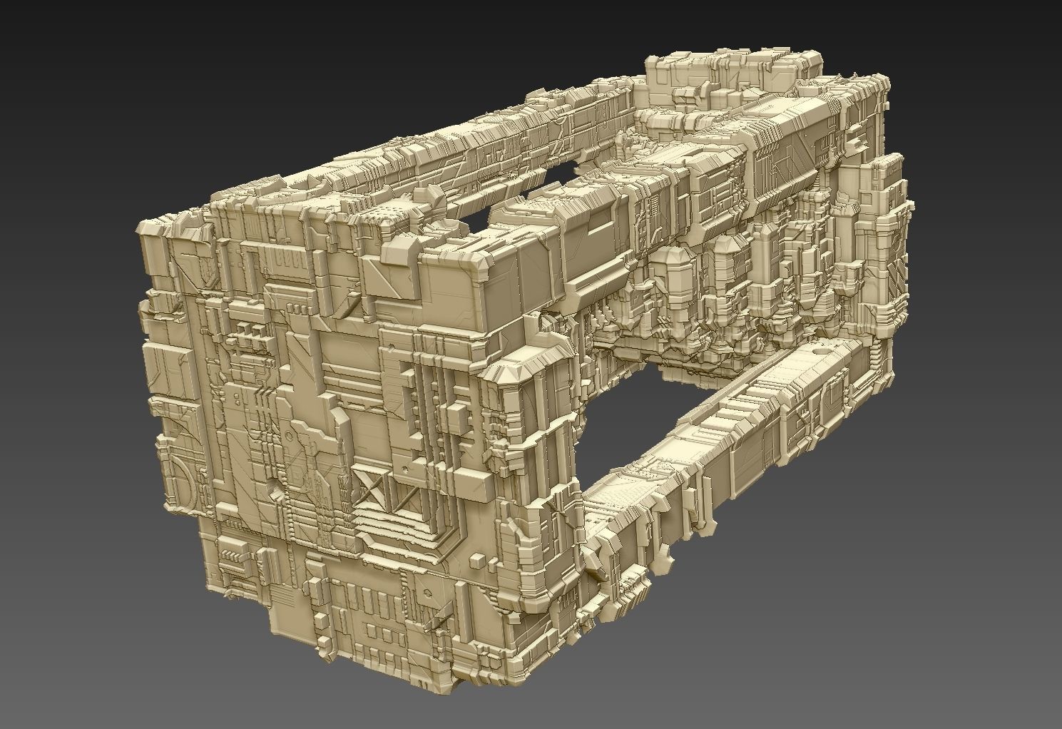 space equipment node 00018 3D model_7