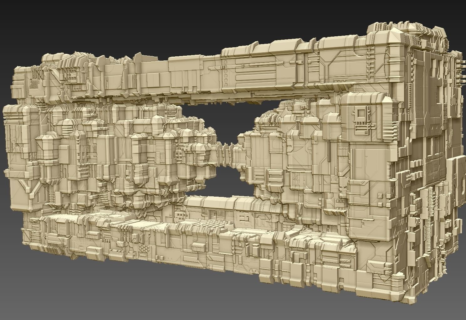 space equipment node 00018 3D model_1