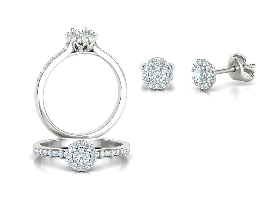 Bespoke Classic Ring and Stud Earrings Collection _1
