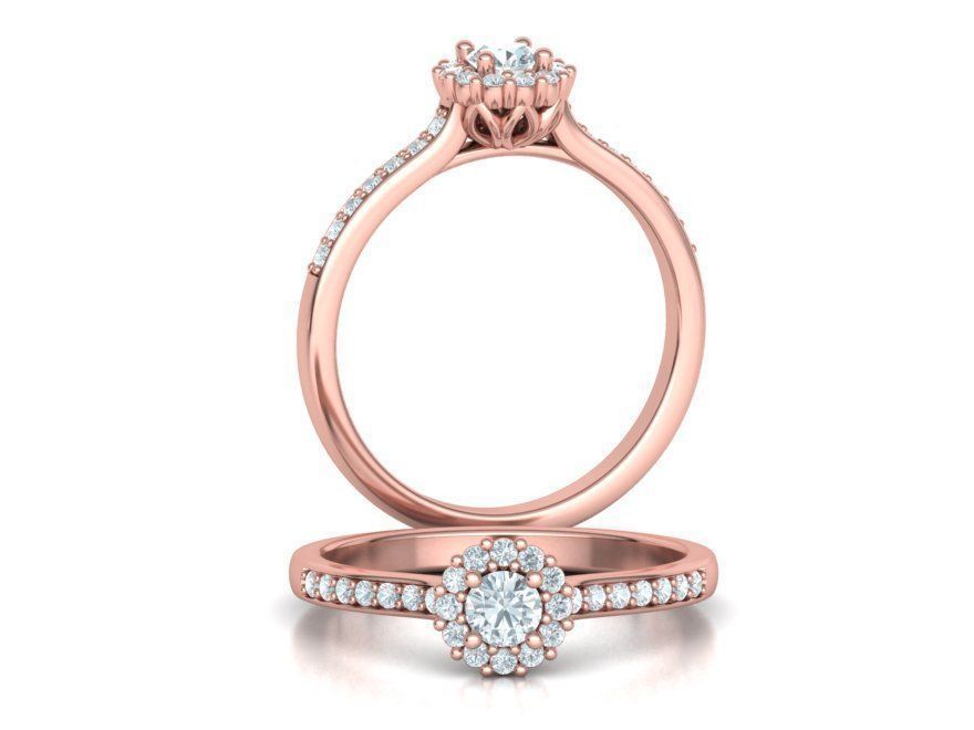 Bespoke Classic Ring and Stud Earrings Collection _9