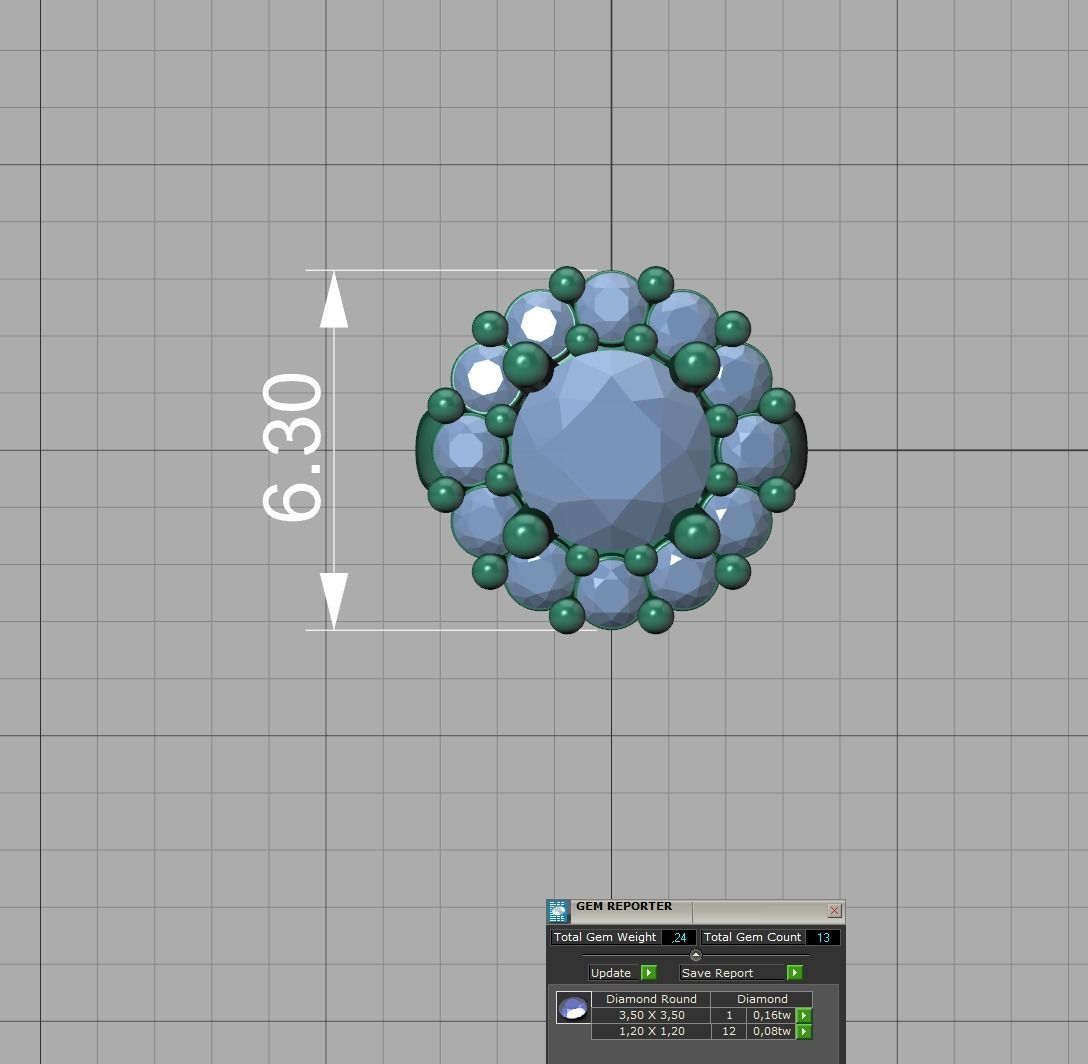 Bespoke Classic Ring and Stud Earrings Collection _31