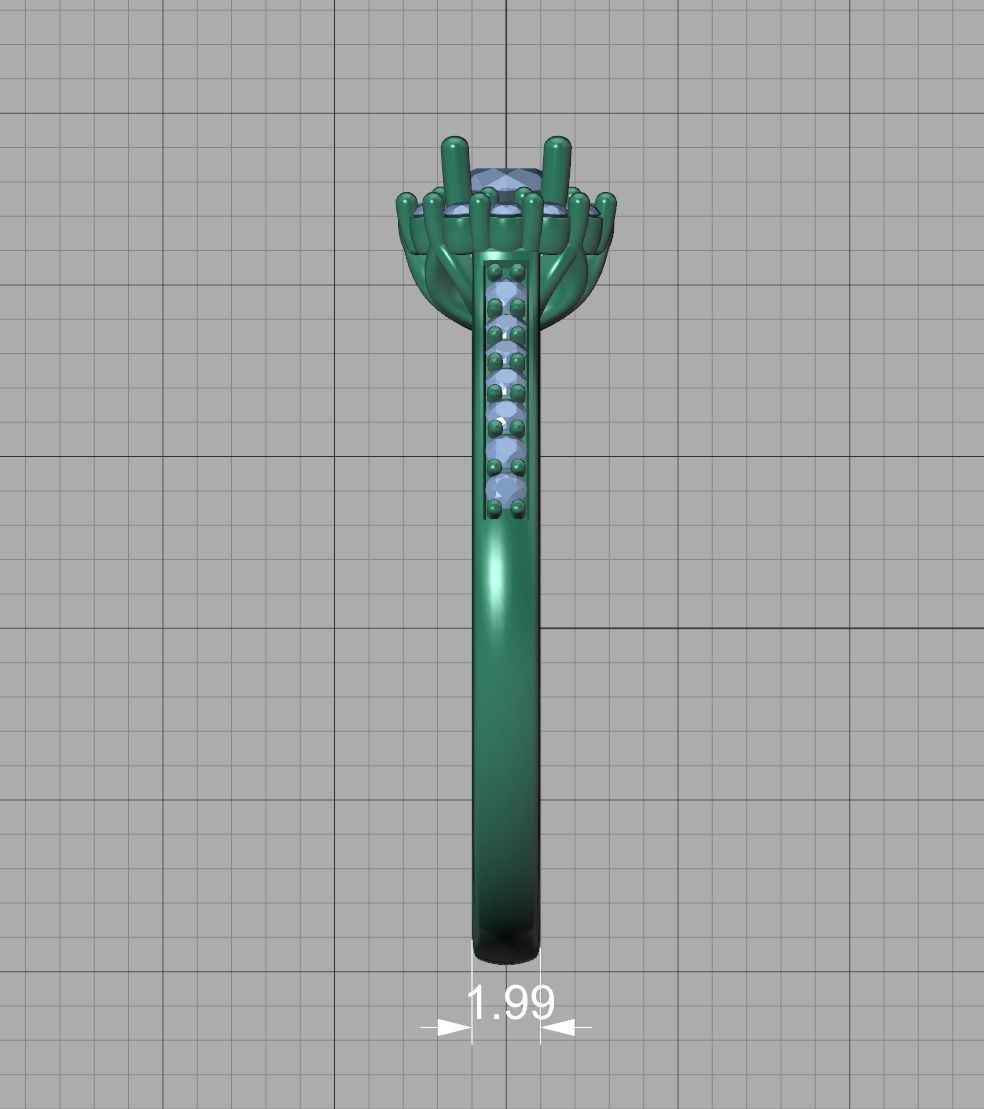 Bespoke Classic Ring and Stud Earrings Collection _27