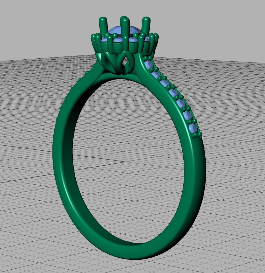 Bespoke Classic Ring and Stud Earrings Collection _28