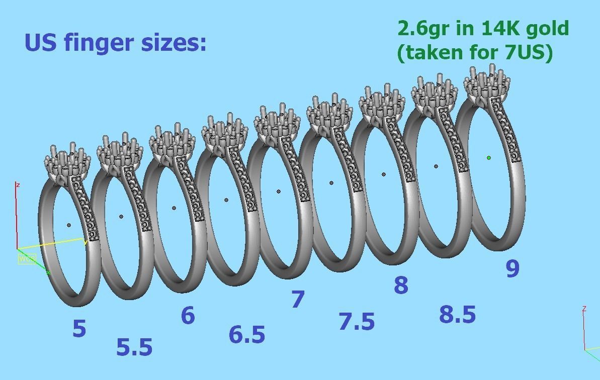 Bespoke Classic Ring and Stud Earrings Collection _17