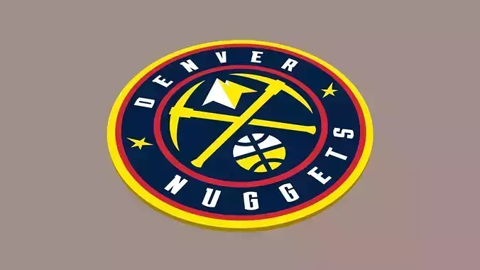 NBA Teams Logos 3D model