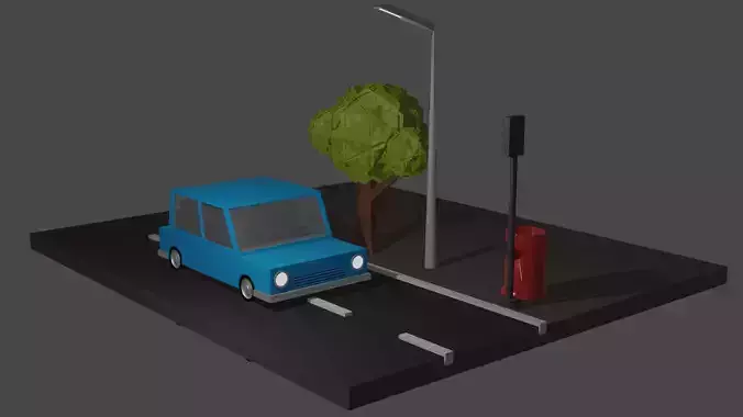 Lowpoly Car PLUS Gift Mini Bundle