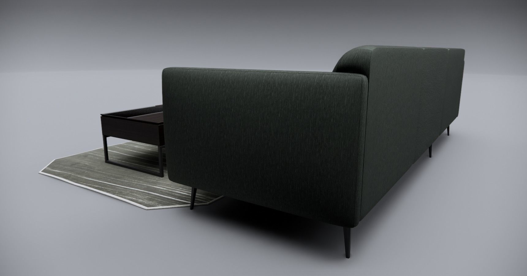 Sofa With Resting - Revit family 3D model_13