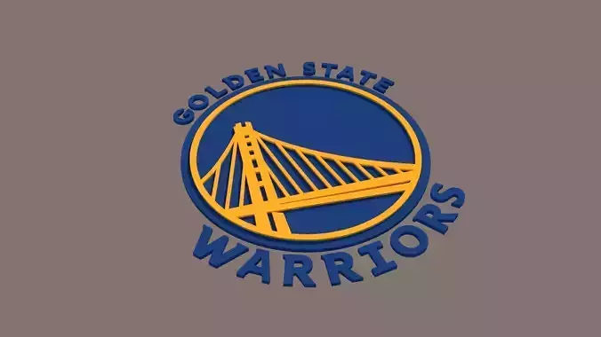 NBA Teams Logos - Extruded