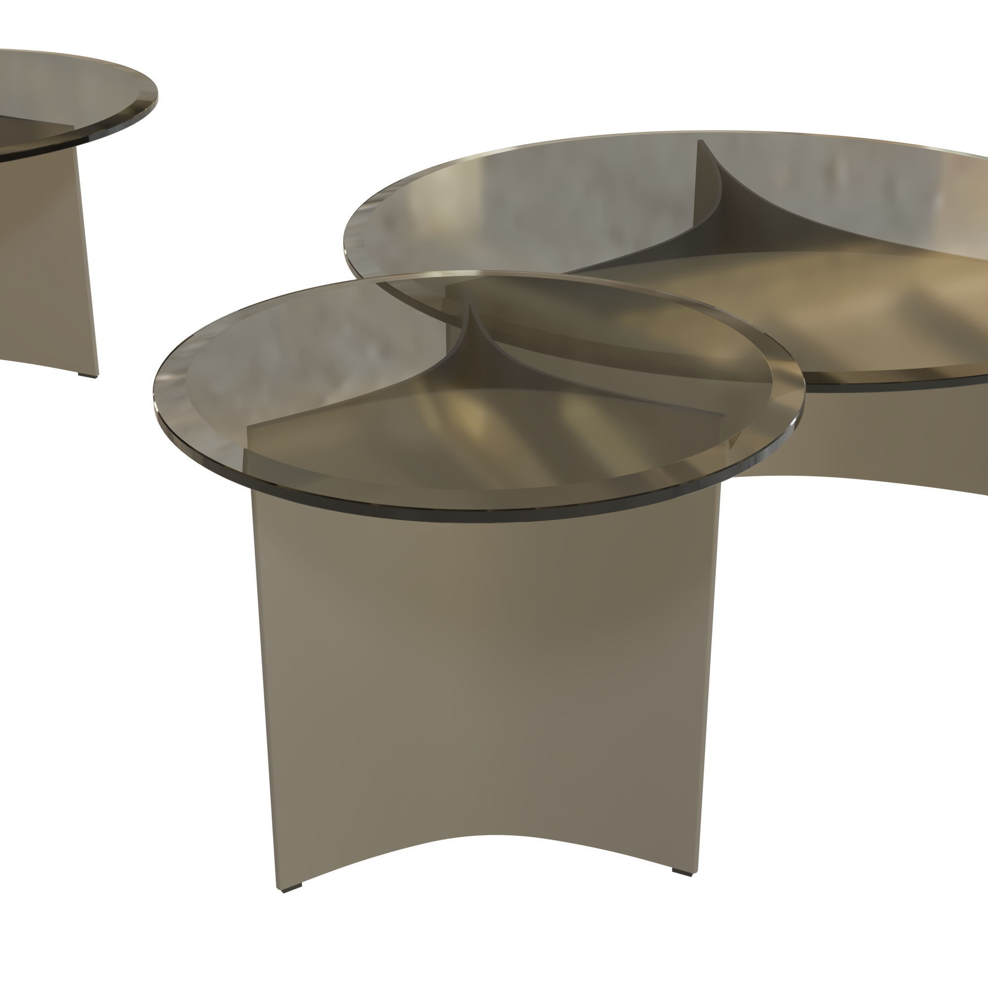 Arc Coffee Table - WENDELBO 3D model_4