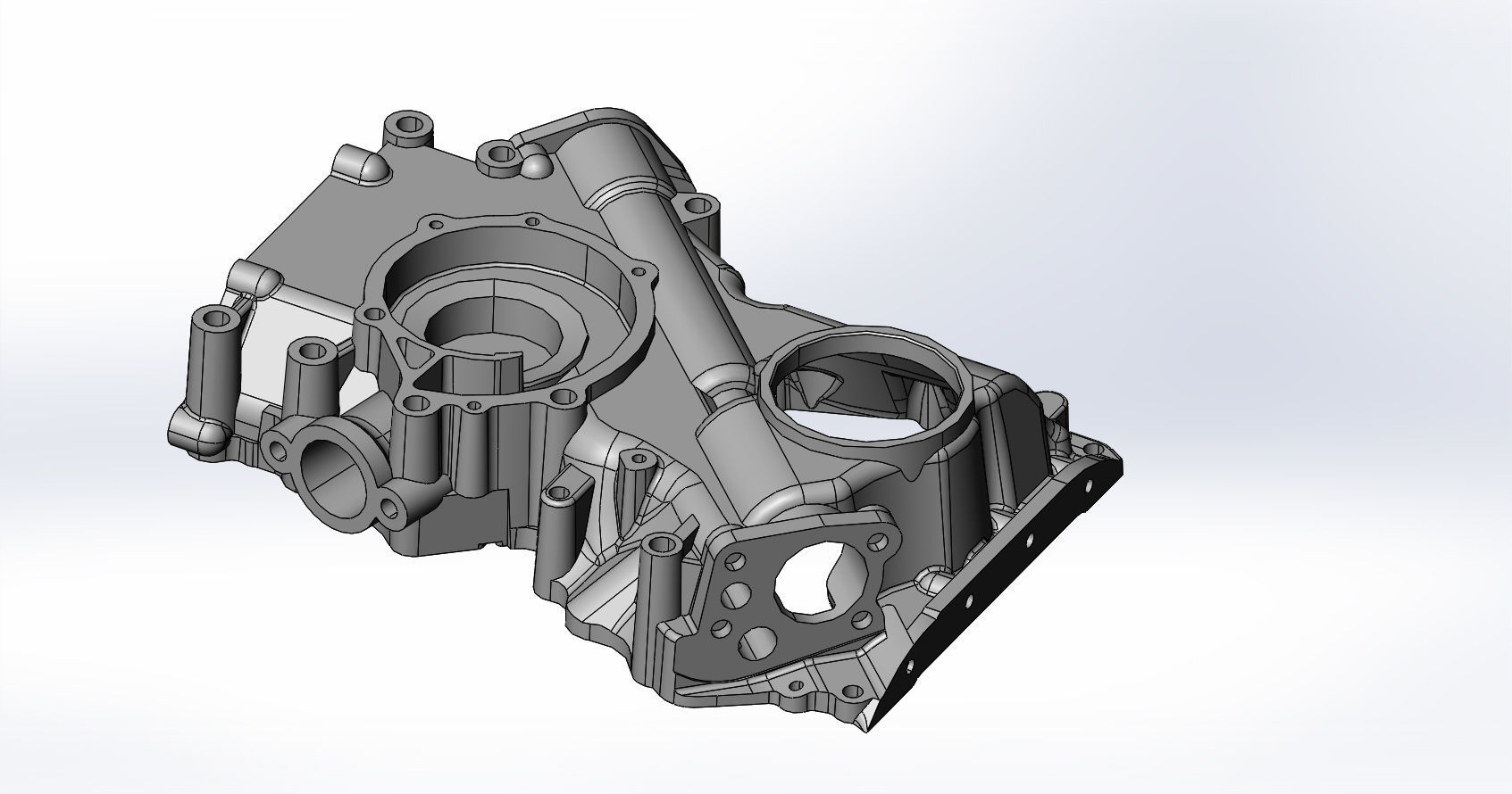 Gear Box 3D print model_2