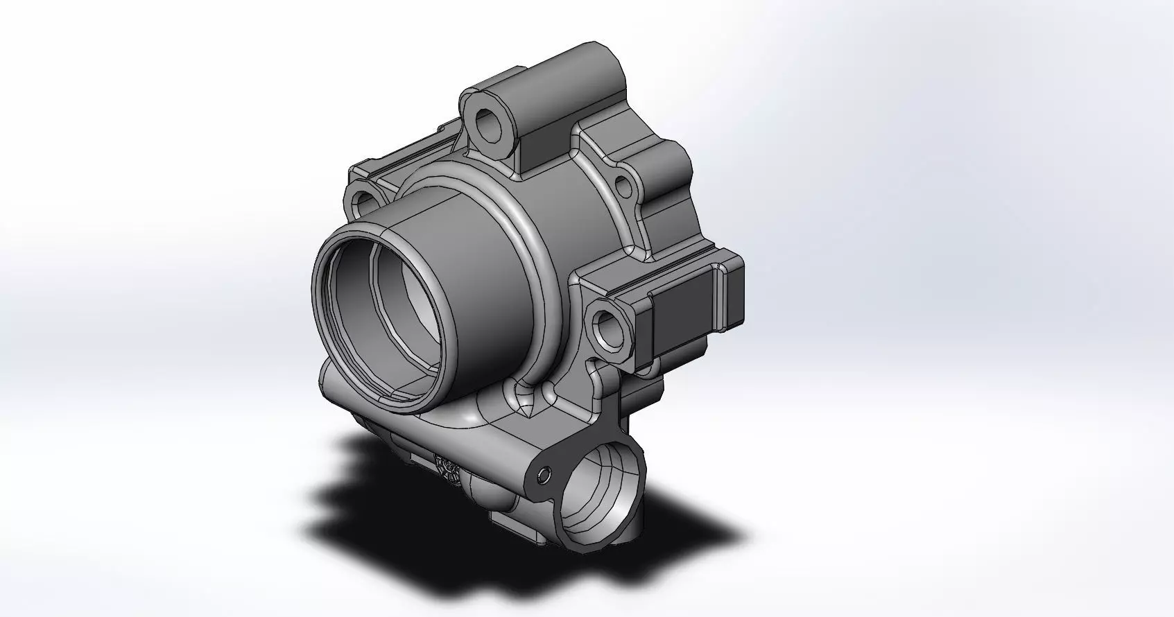pump-3D gearbox 3D print model