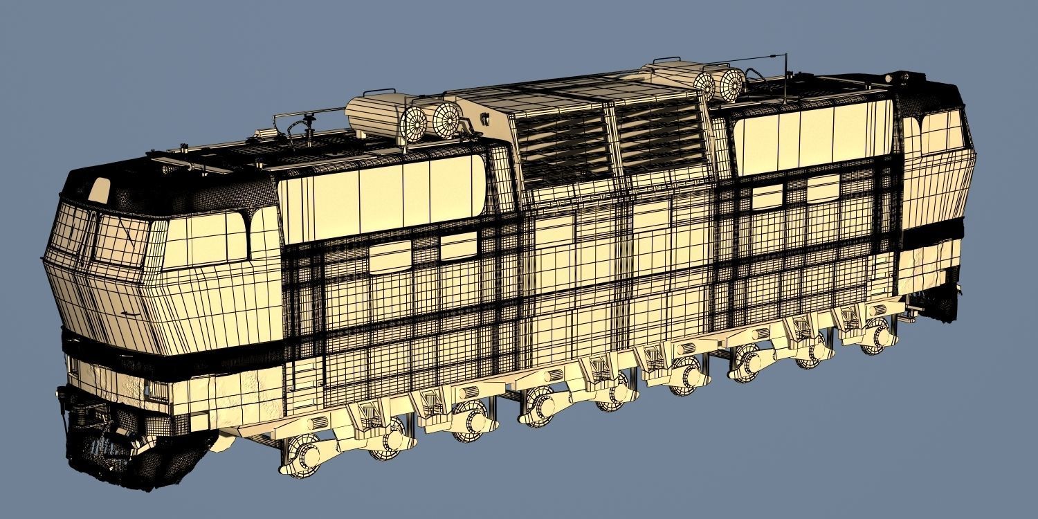 Train CS2T Snow 3D model_8