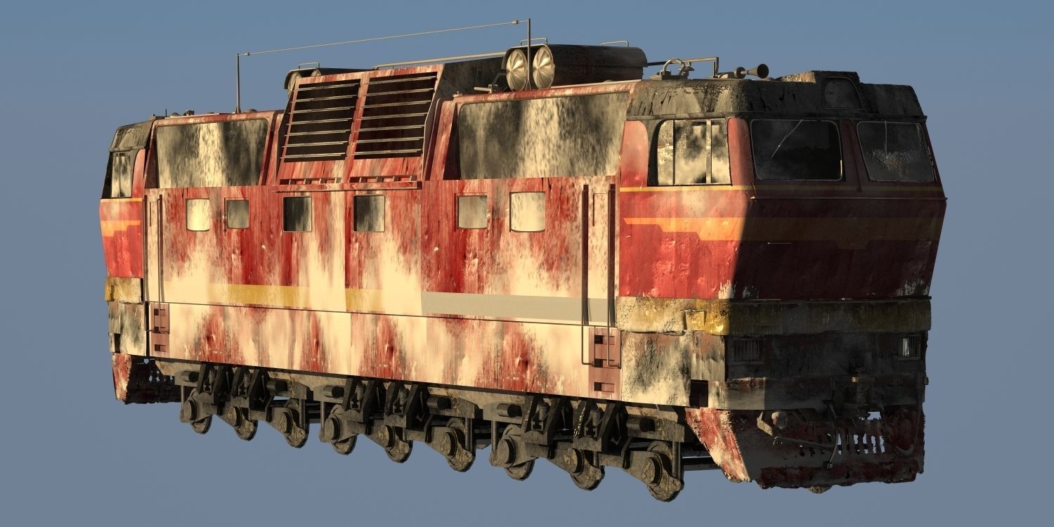 Train CS2T Snow 3D model_2